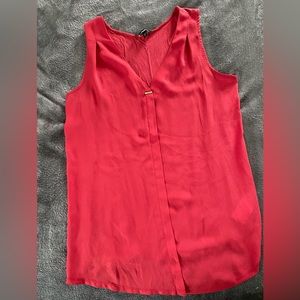 Express red tank top.